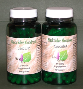 Black Salve Bloodroot Capsules (2)