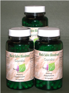 Black Salve Bloodroot Capsules (3)